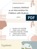 Multisensory Interventions For Dyslexia