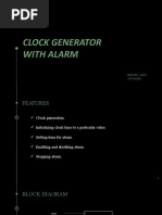 Alarm Clock Presentation