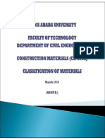 Chapter 1 (CLASSIFICATION OF MATERIALS)