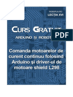 Lectia16 Driver Motoare L298 Arduino