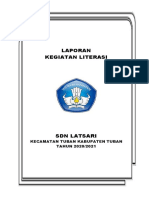 Laporan Kegiatan Literasi SDN Latsari