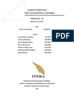 Laporan Sementara Praktikum Analisis Sinyal Geofisika: Spiking Deconvolution