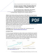 Analysis of Indonesian Consumer Online Shopping Behavior During The Covid-19 Pandemic: A Shopee Case Study