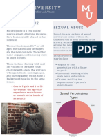 Dark Blue and Orange Simple Research Poster