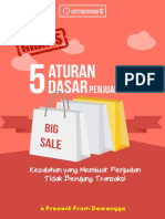 5 Aturan Penjualan