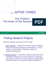Chapter 3 - The Problem - The Heart of Research Process