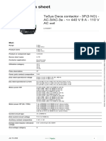 TeSys Deca Contactors - LC1D09F7