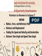 Pointers To Review in Science 7 (3rd Mid-Quarterly Exam)