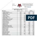 CA & Project On Introduction To Information System HND 1 SWE 2021-2022