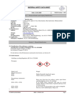 Revision: 00 Date: 12.02.2020: Material Safety Data Sheet