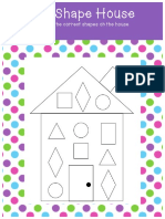 My Shape House: Match The Correct Shapes On The House