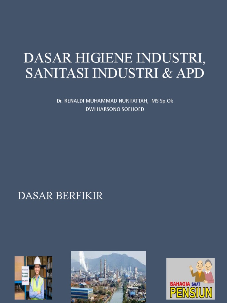 Dasar Higiene Dan K3 Industri Pdf Teknologi Rekayasa