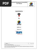 DMS User Manual Overview | PDF | Computer File | User (Computing)