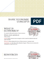 Session 1 Basic Economic Concepts