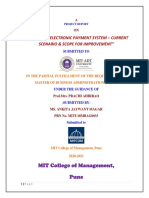 E-Payment System - Current Scenario & Scope For Improvement (1) (ANKI)