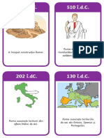 T T 2608 Cronologia Imperiului Roman Cartonase Informative