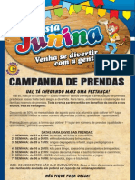 Festa Junina 2011 -  Campanha de Prendas