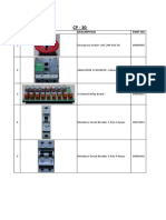 1 Emergency Switch - 1NC 240 VAC 5A 80000055: S.N Photo Description Part No