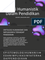  Teori Humanistik Dalam Pendidikan