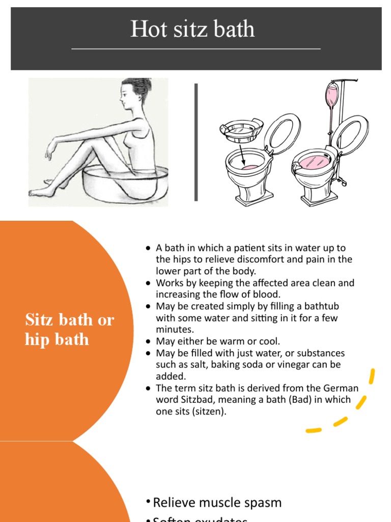 Hot Sitz Bath PDF Medicine Clinical Medicine