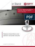 SPT Calibration Stand Brochure English