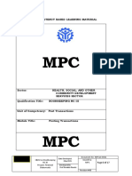 CBLM On Bookkeeping NC Iii Prepare Financial Statements Document No. MPC16-0021 Issued By: MPC Revision #00