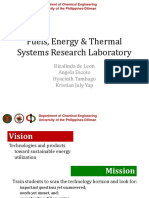 Fuels Energy Thermal Systems Research Laboratory 2014