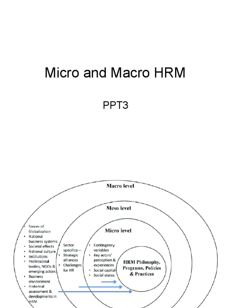 Micro and Macro HRM | PDF | Human Resource Management | Human Resources