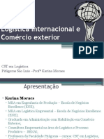 Logística Internacional e comércio exterior 2015-2