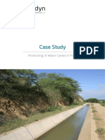 Monitoring of Water Canals in Peru - Case Study