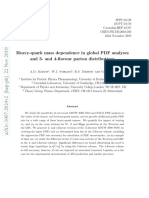 Heavy-Quark Mass Dependence in Global PDF Analyses and 3-And 4-Flavour Parton Distributions