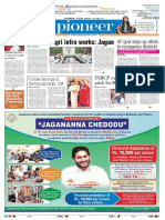 Expedite Agri Infra Works: Jagan: AP Govt Steps Up Efforts To Reorganise Districts