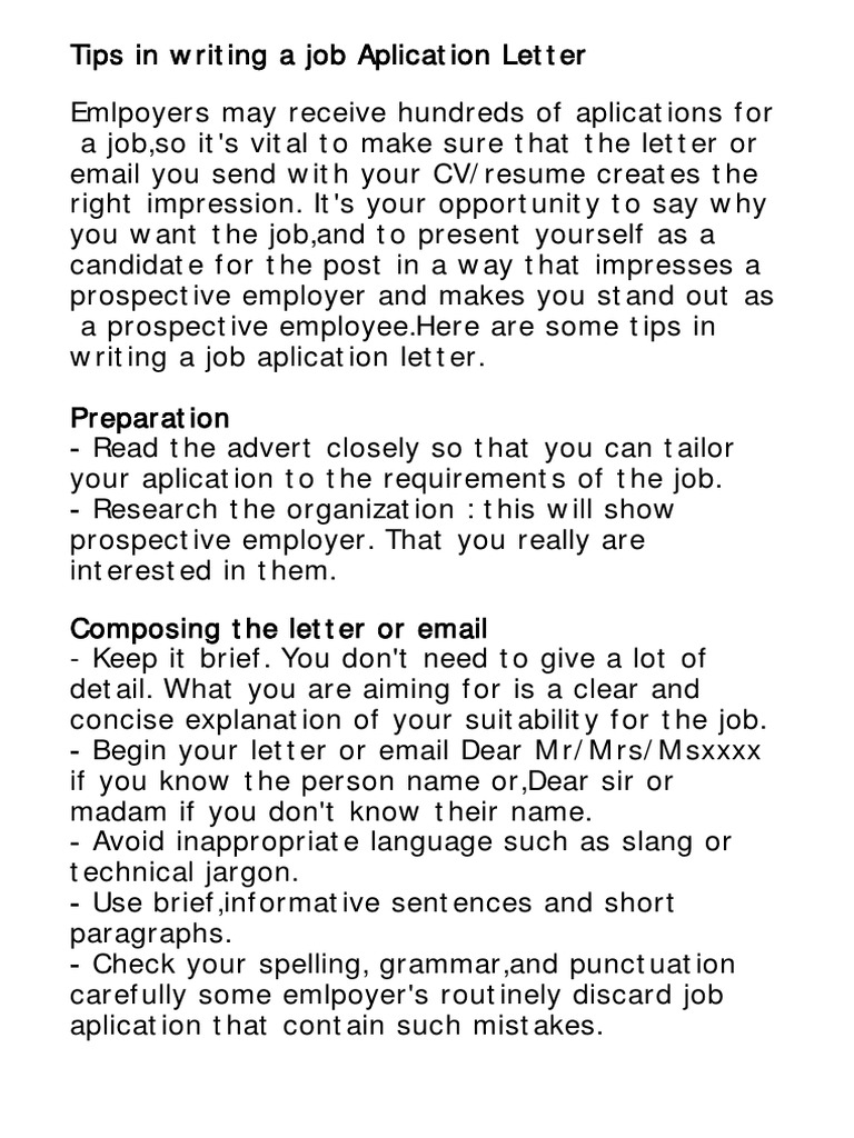 Aplication Letter 2 | PDF | Career & Growth | Language Arts & Discipline