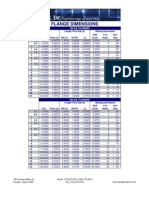 Flange Dimensions