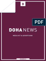 Doha News Media Advertising Kit