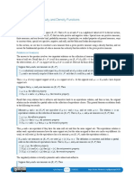 Absolute Continuity and Density Functions