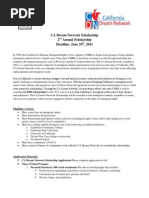 Download CA Dream Network Scholarship 2011 by CADreamNetwork SN55762502 doc pdf