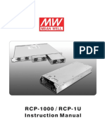 R C P-1 0 0 0 / R C P - 1 U Instruction: Manual