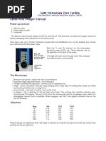 Zeiss Axio Imager Manual: Power-Up Protocol