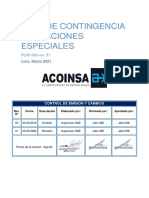 Plan contingencias operaciones especiales Transportes Acoinsa