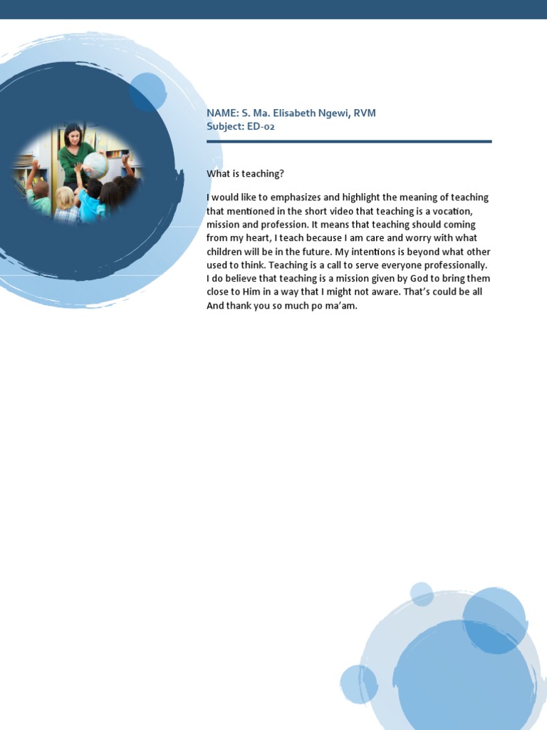 what-is-teaching-pdf