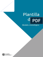 Guia Plantilla Curriculum Cronologico