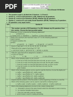 North Cluster Examination 2021-2022 Class: Xii Subject: Computer Science