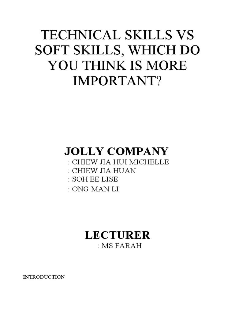 TECHNICAL VS FUNCTIONAL VS SOFT SKILLS intelligence overview