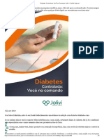Diabetes Controlada - Você No Comando Jolivi - Saúde Natural