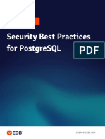 Security Best Practices For Postgresql: Whitepaper