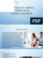 Prevenția În Rândul Tinerelor de Sarcină Nedorită: Proiect Realizat De: Dragoi Valentin Bursuc Flaviu