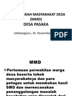 MMD Desa Pasaka