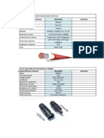 1 Conductor 6mm2 - Conector MC4