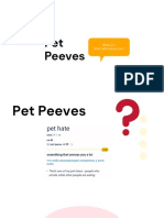 Pet Peeves: What Is It What Really Annoys You?
